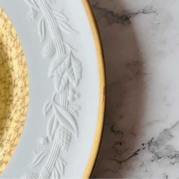 Vintage Franklin Porcelain Silent Night The 1976 Limited Edition Christmas Plate - Picture 4 of 8